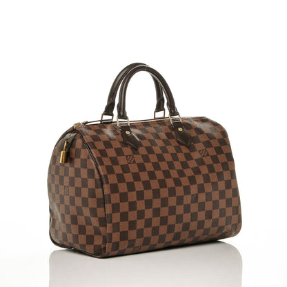 Louis Vuitton Damier Ebene Speedy 30 3 of 8