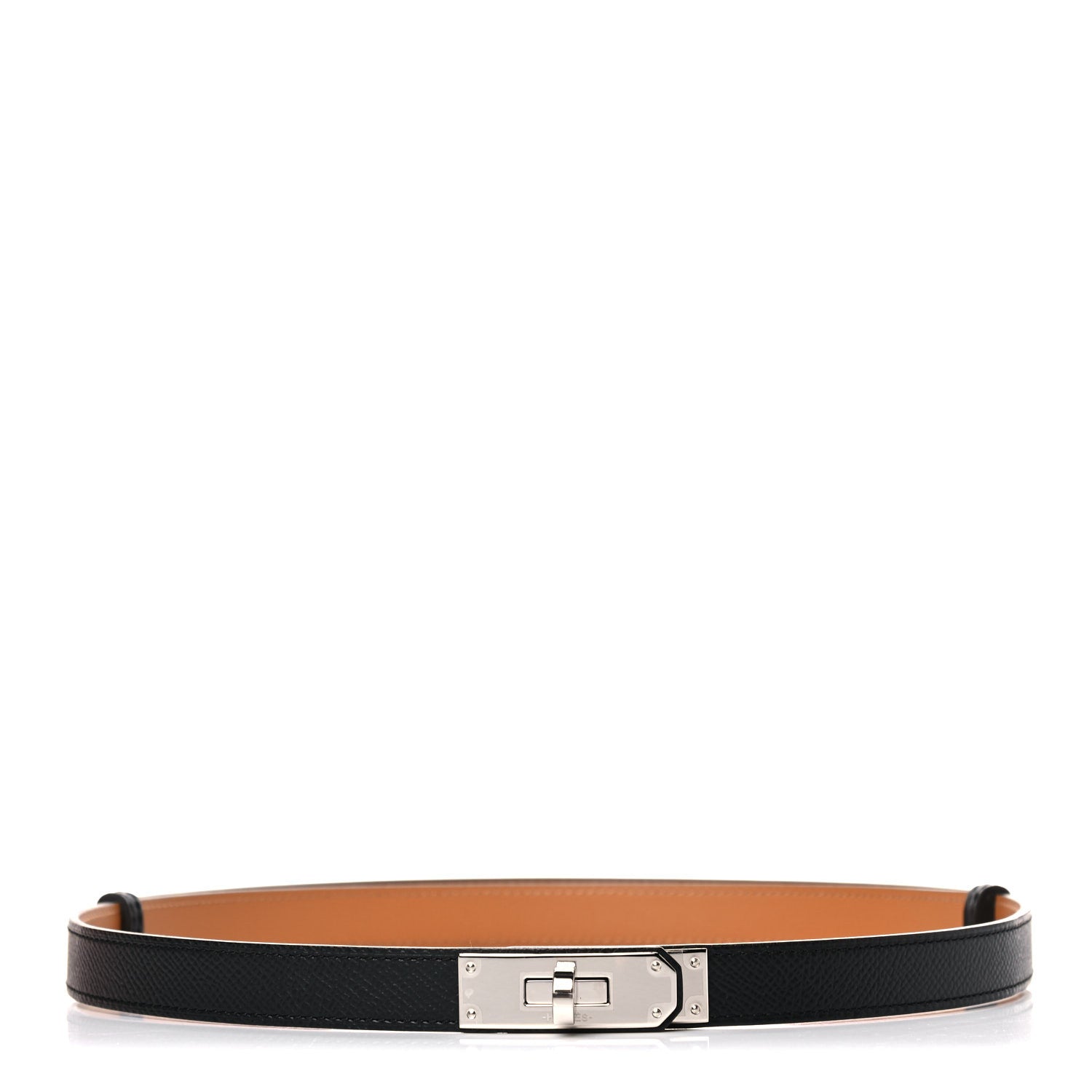 Hermes Epsom Kelly Belt Black 1 of 6