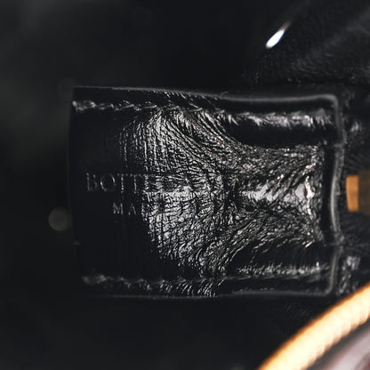 Bottega Veneta Polished Nappa Intrecciato Knot Mini Loop Camera Bag Black 6 of 9