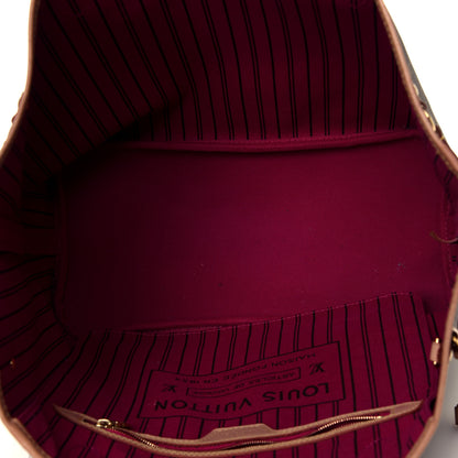 Louis Vuitton Monogram Neo Neverfull MM Pivoine 6 of 11