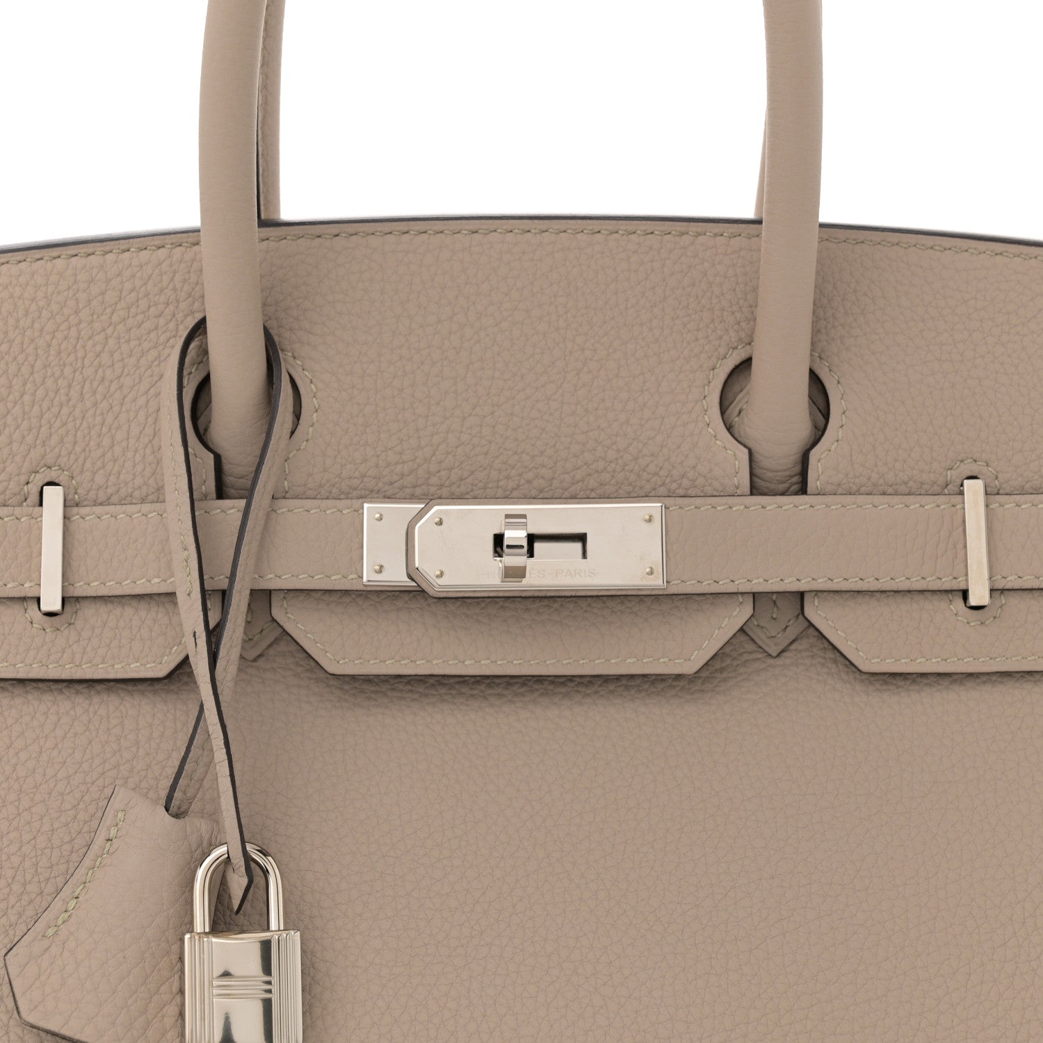 Hermes Togo Birkin 30 Gris Tourterelle 8 of 10