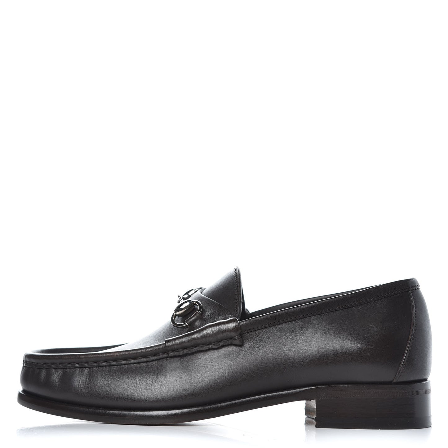 Calfskin Mens 1953 Horsebit Loafers 7 Marrone