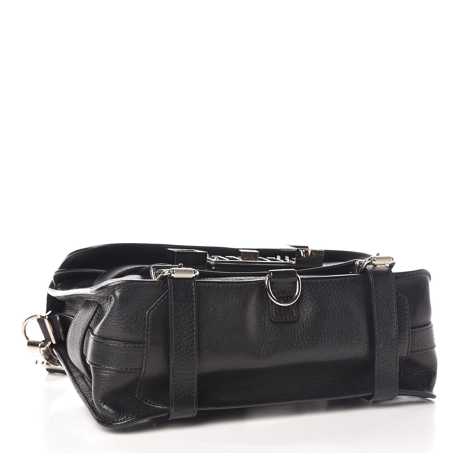 Proenza Schouler Pebbled Calfskin PS11 Classic Shoulder Bag Black 4 of 8