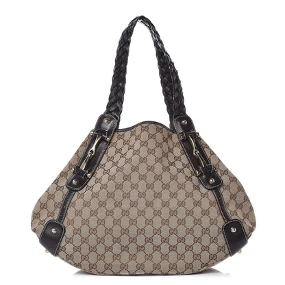 Gucci Monogram Medium Pelham Shoulder Bag Dark Brown 1 of 13