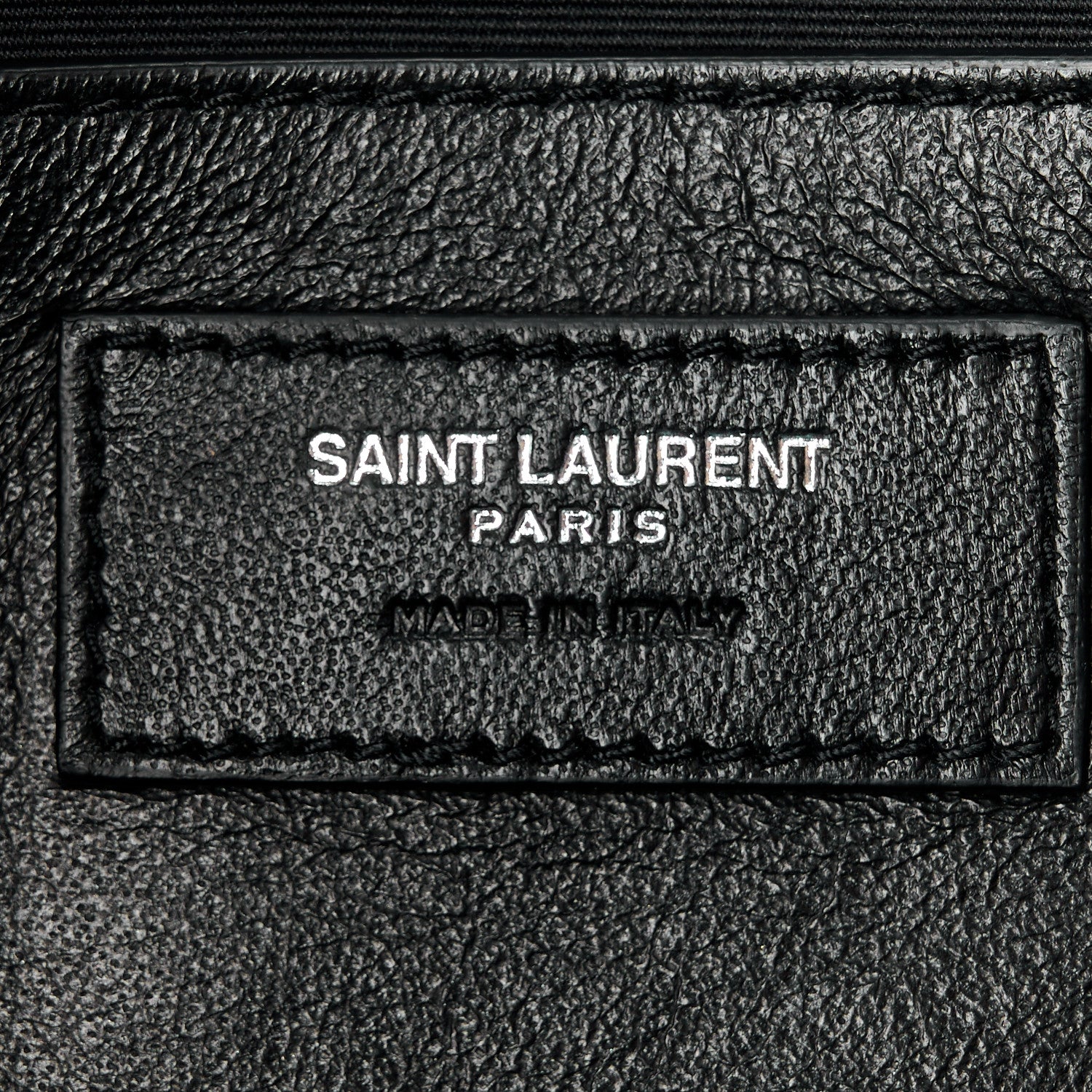 Saint Laurent SAINT LAURENT Grained Calfskin Medium Monogram Sunset Crossbody Black 7 of 11