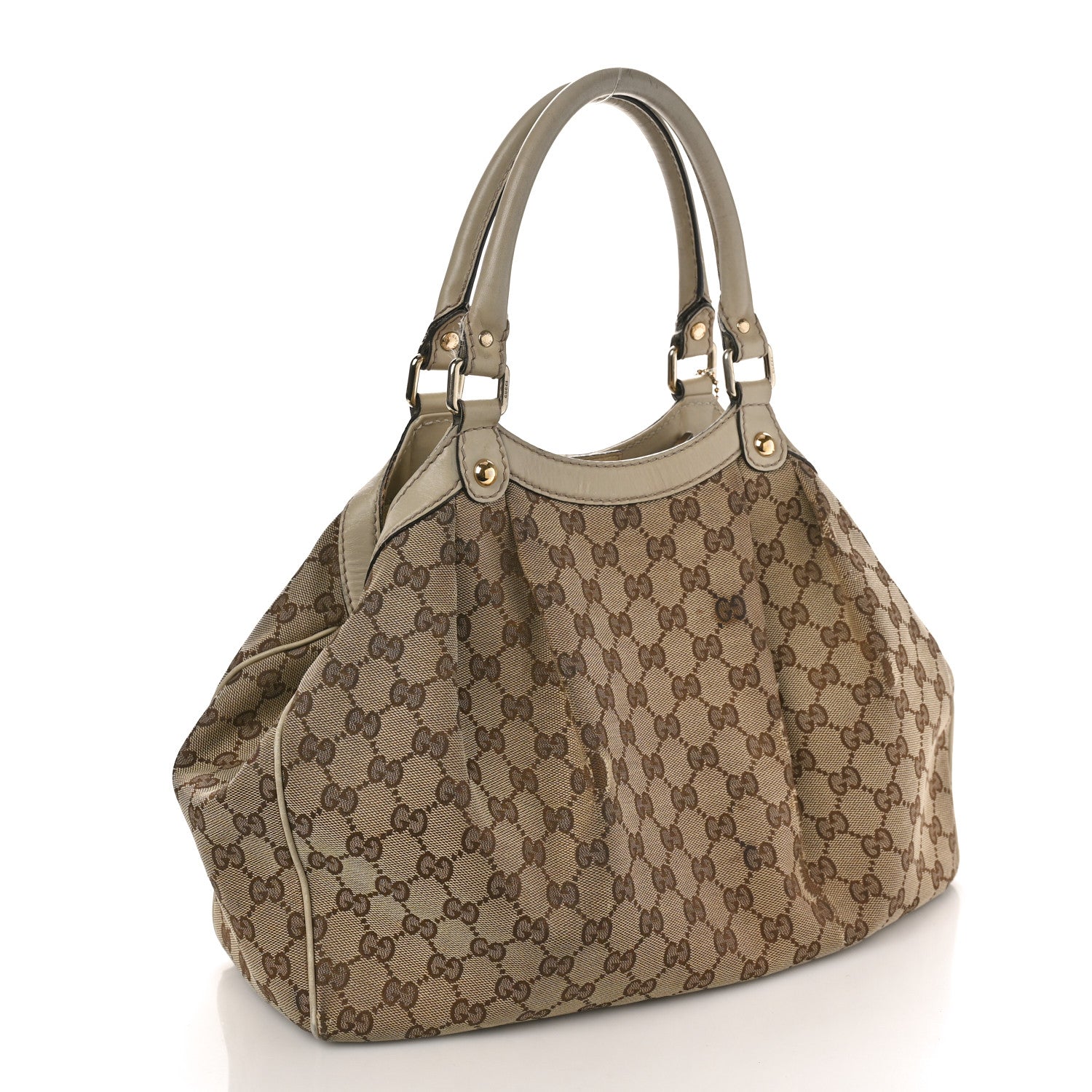 Gucci Monogram Medium Sukey Tote Off White 2 of 22
