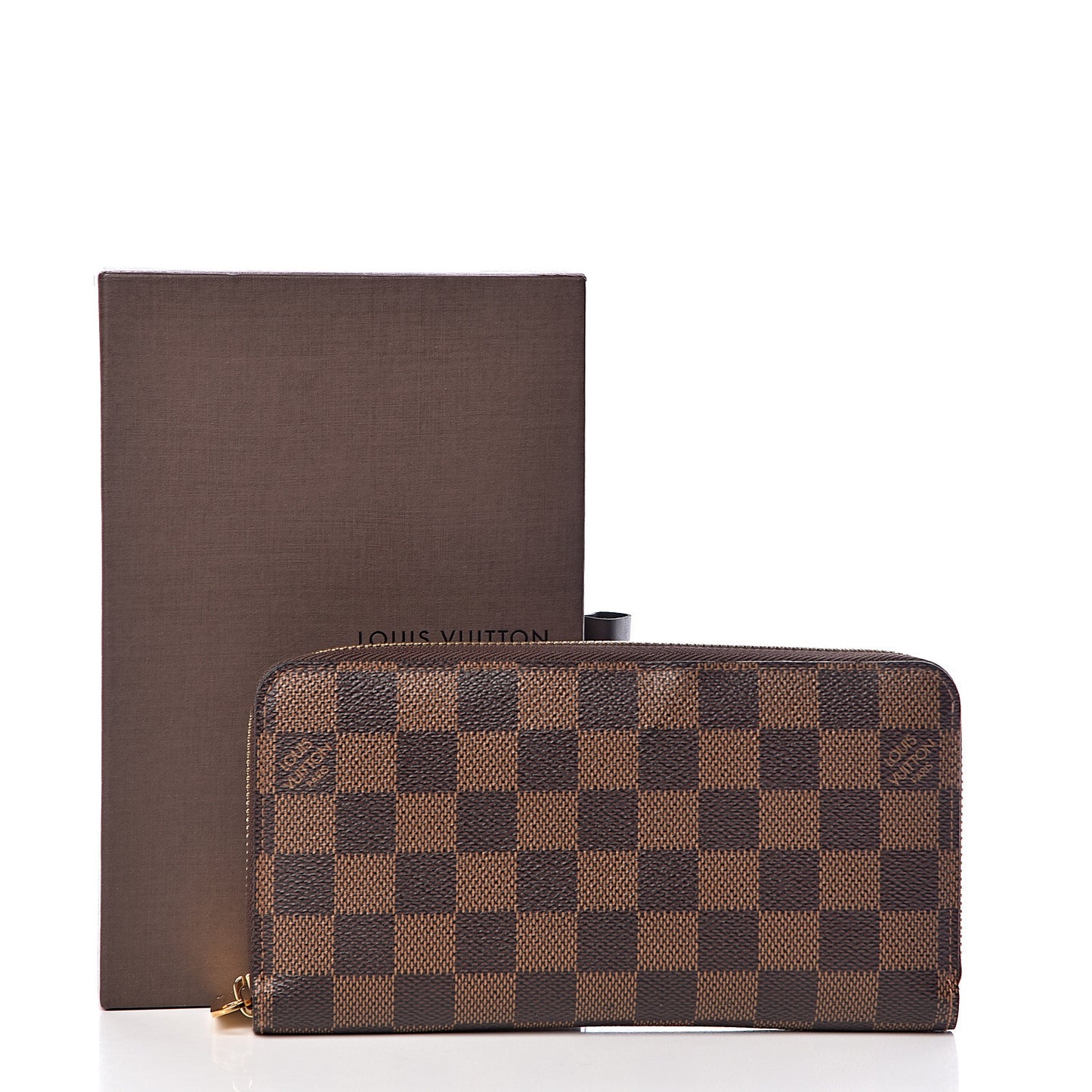 Damier Ebene Zippy Wallet