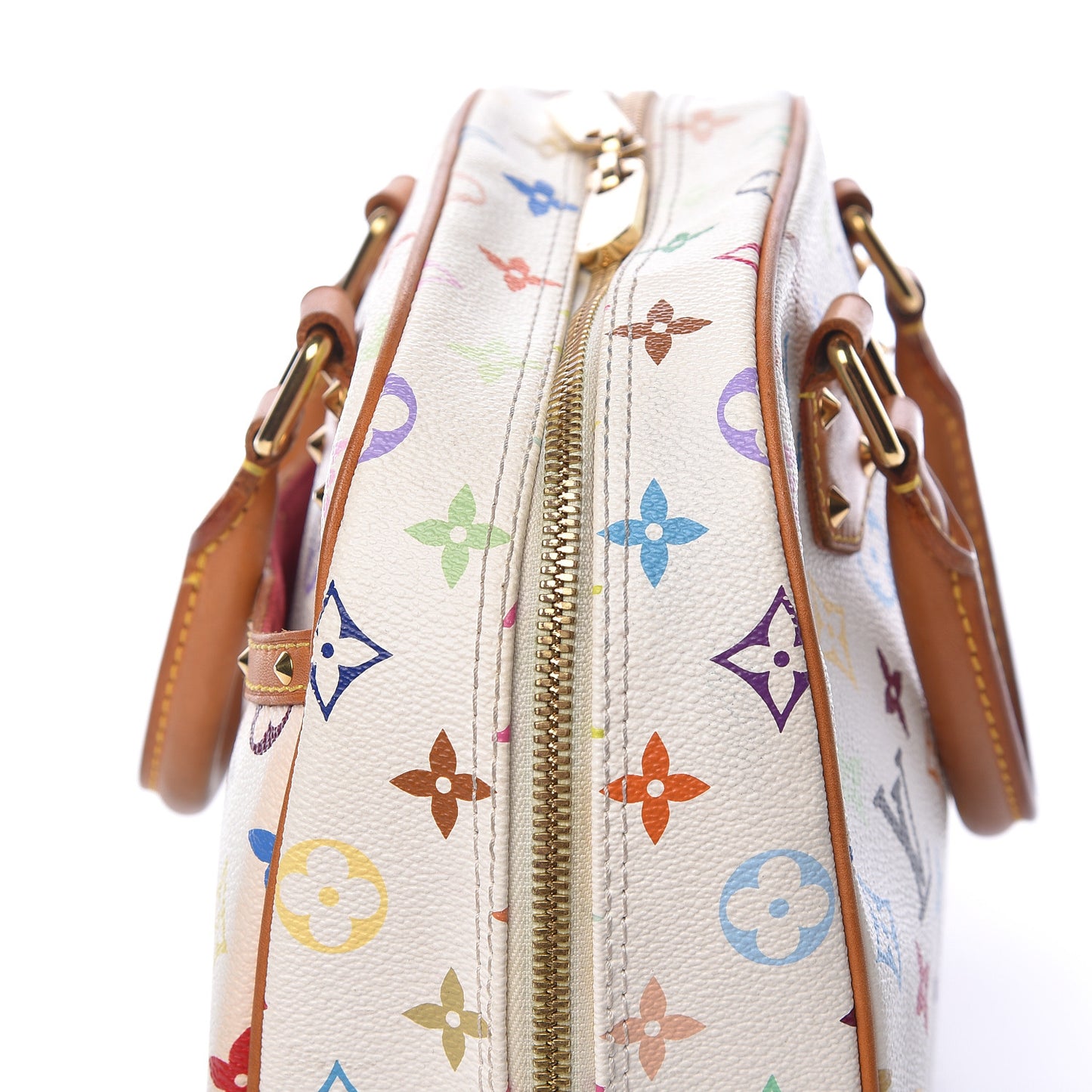 Monogram Multicolor Trouville White