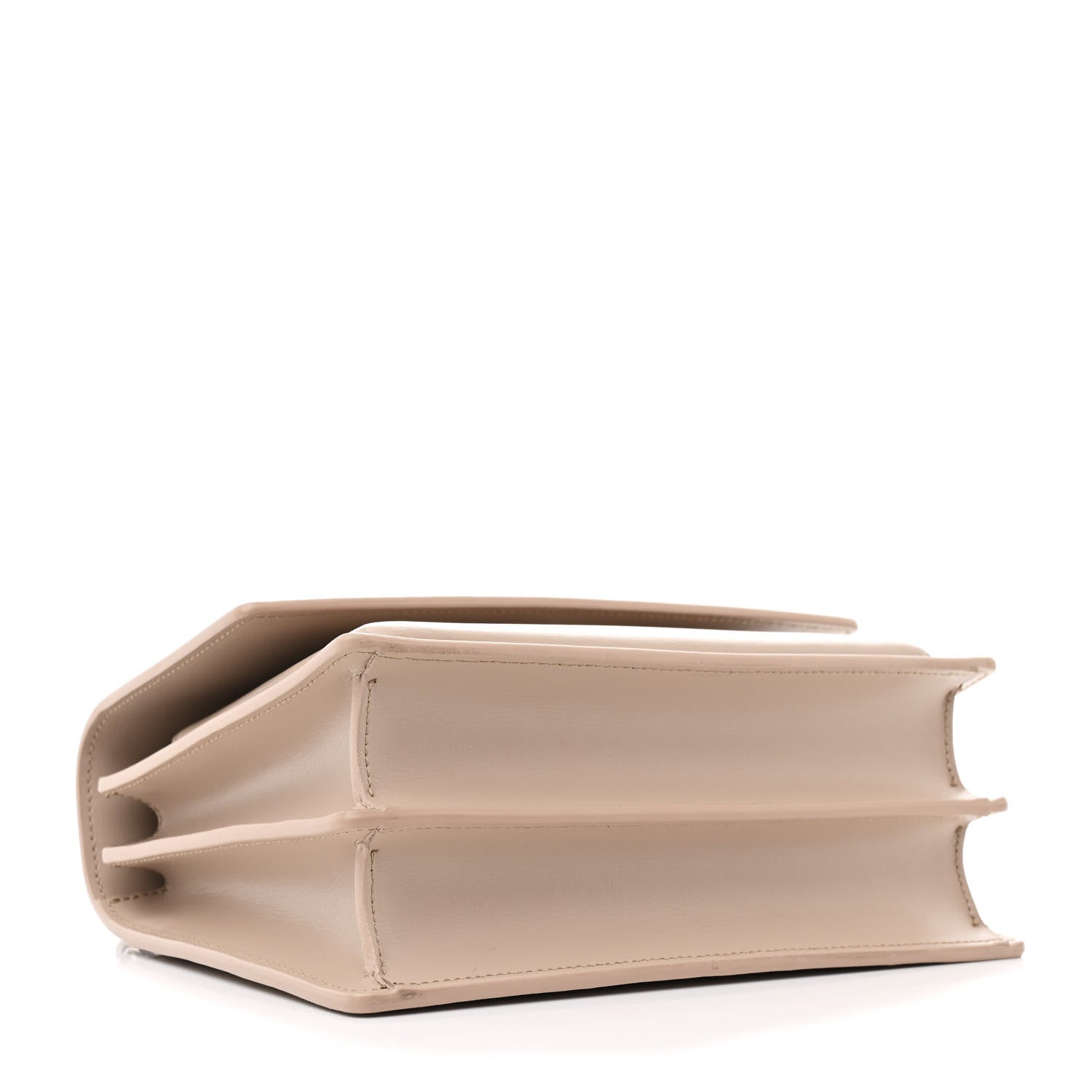 Saint Laurent Calfskin Medium Monogram Sunset Marble Pink 4 of 12