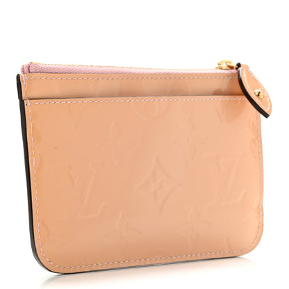 Louis Vuitton Vernis Key Pouch Rose Ballerine 3 of 10