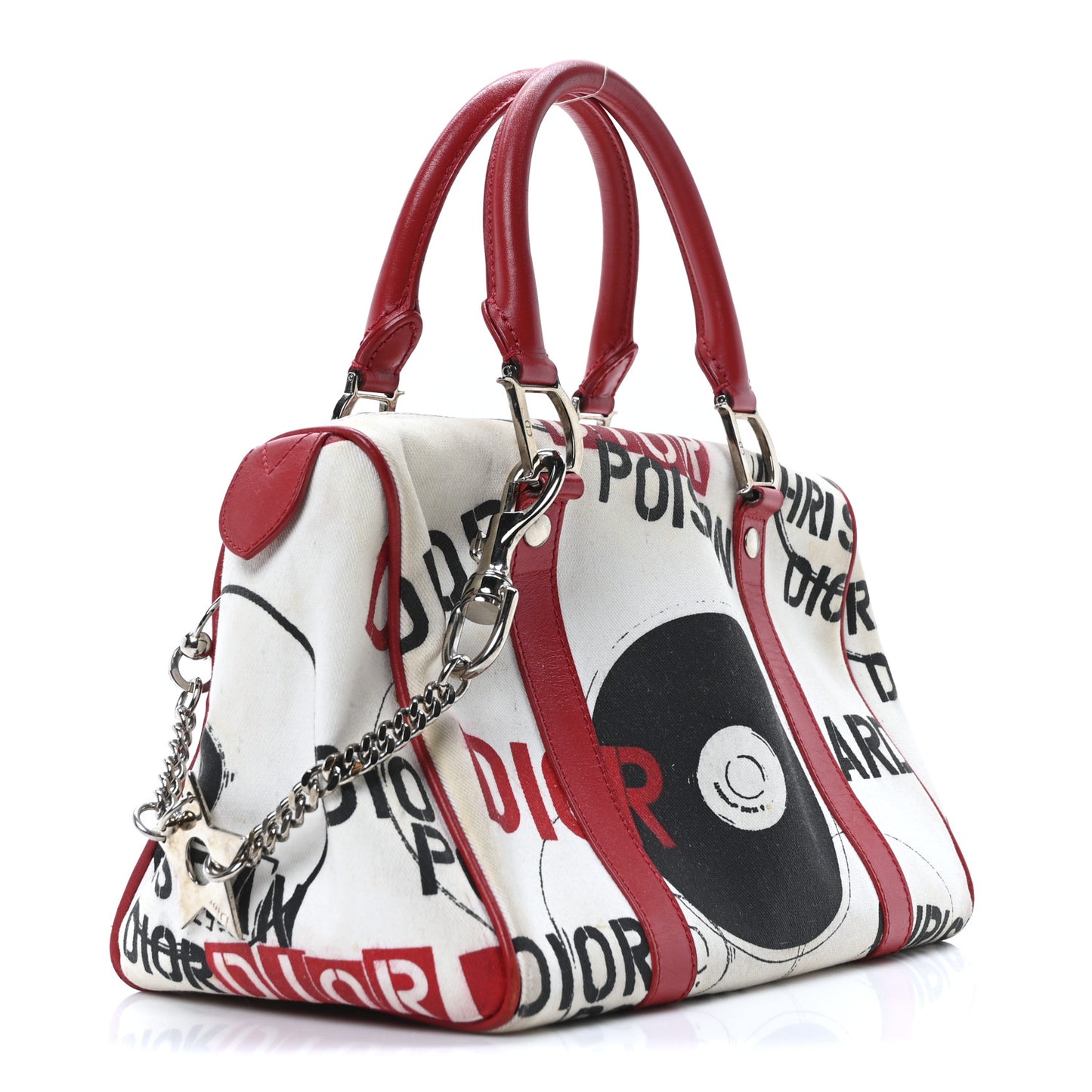 Canvas Hardcore Pierced Boston Black Red White