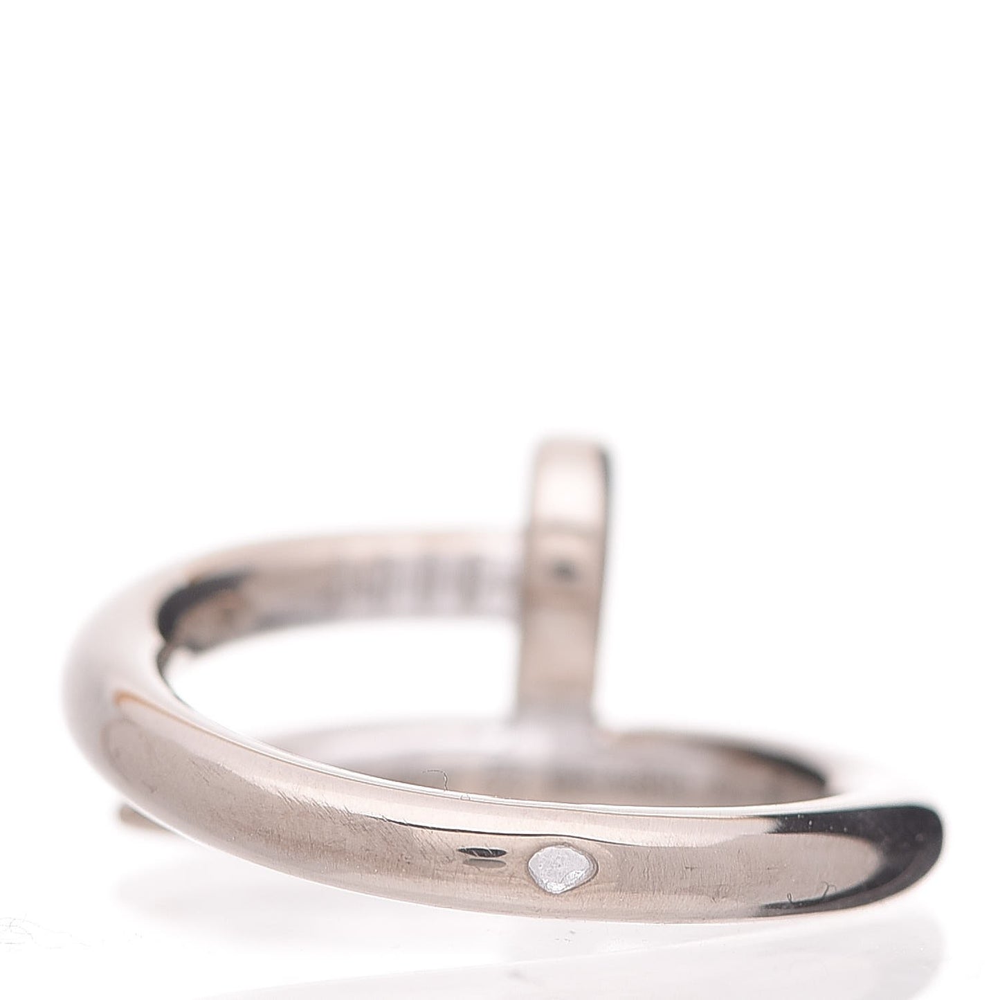 18K White Gold Juste Un Clou Ring 52 6