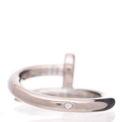 Cartier 18K White Gold Juste Un Clou Ring 52 6 3 of 4