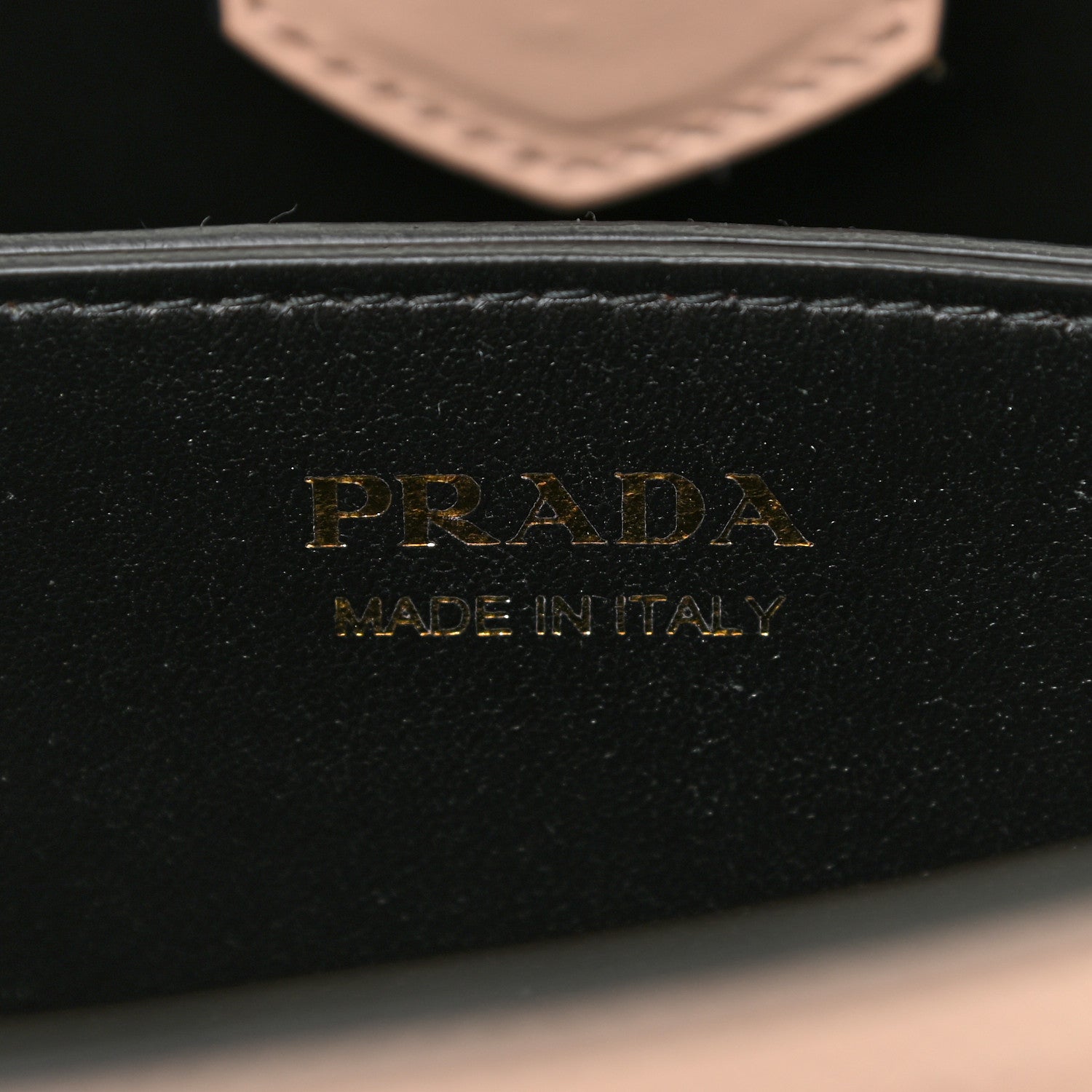 Prada Saffiano Cuir Medium Panier Bucket Bag Cipria Black 6 of 10