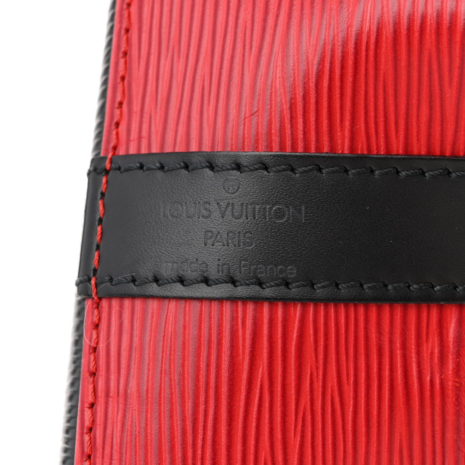Louis Vuitton Epi Petit Noe Red Black 6 of 13