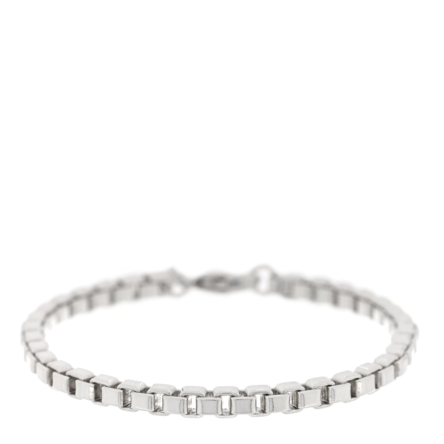 Sterling Silver 4mm Venetian Link Bracelet
