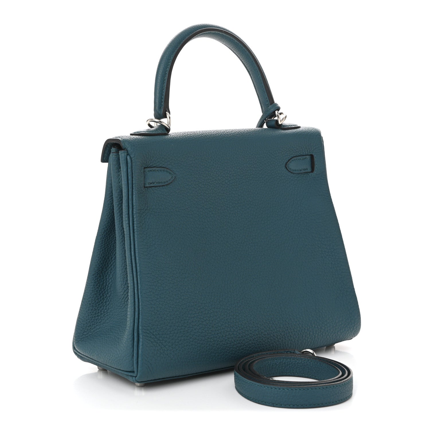 Hermes Togo Kelly Retourne 25 Vert Bosphore 5 of 21