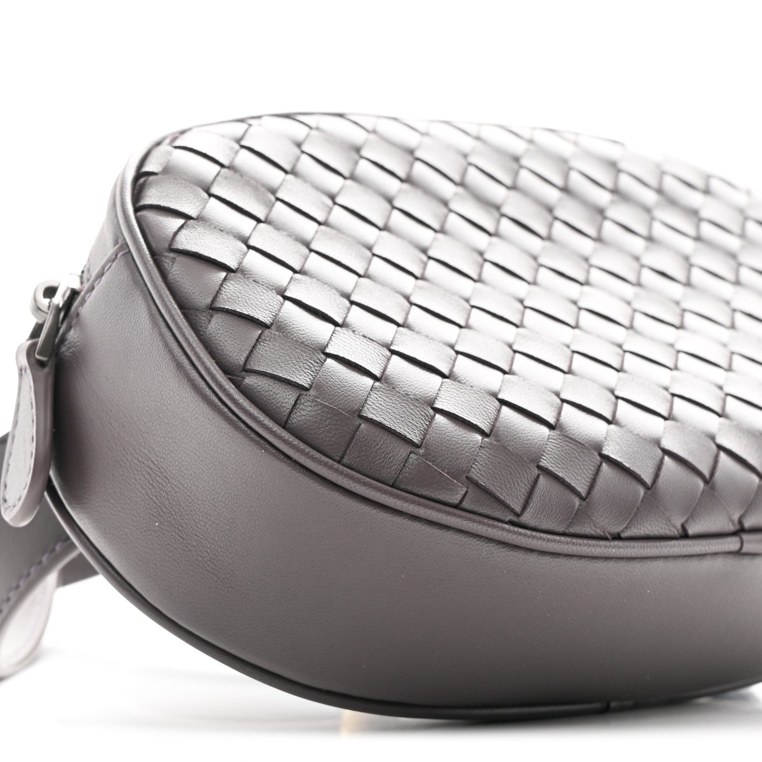 Bottega Veneta Nappa Intrecciato Belt Bag Aubergine 9 of 10