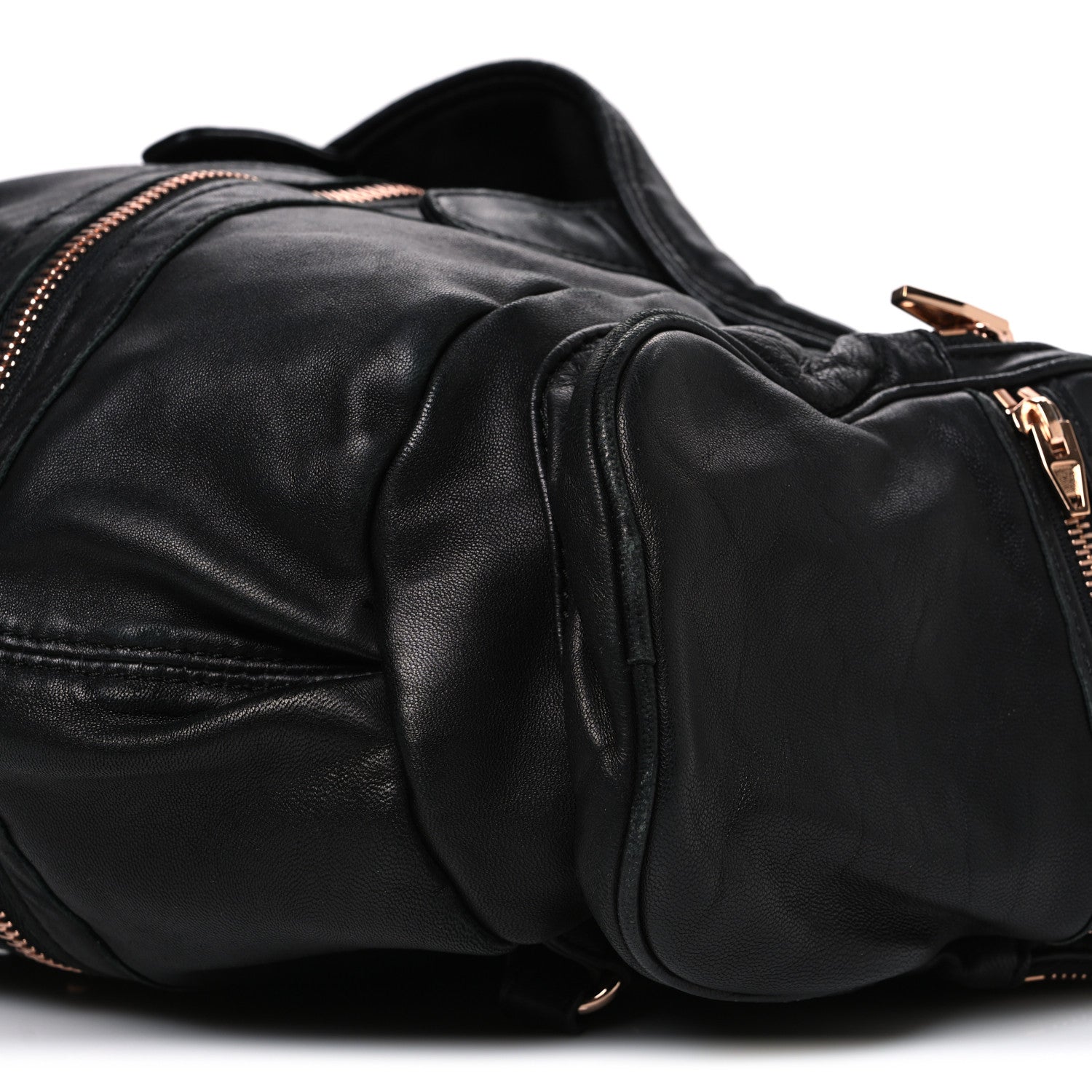Alexander Wang - Marti Backpack With Rose Gold - Black