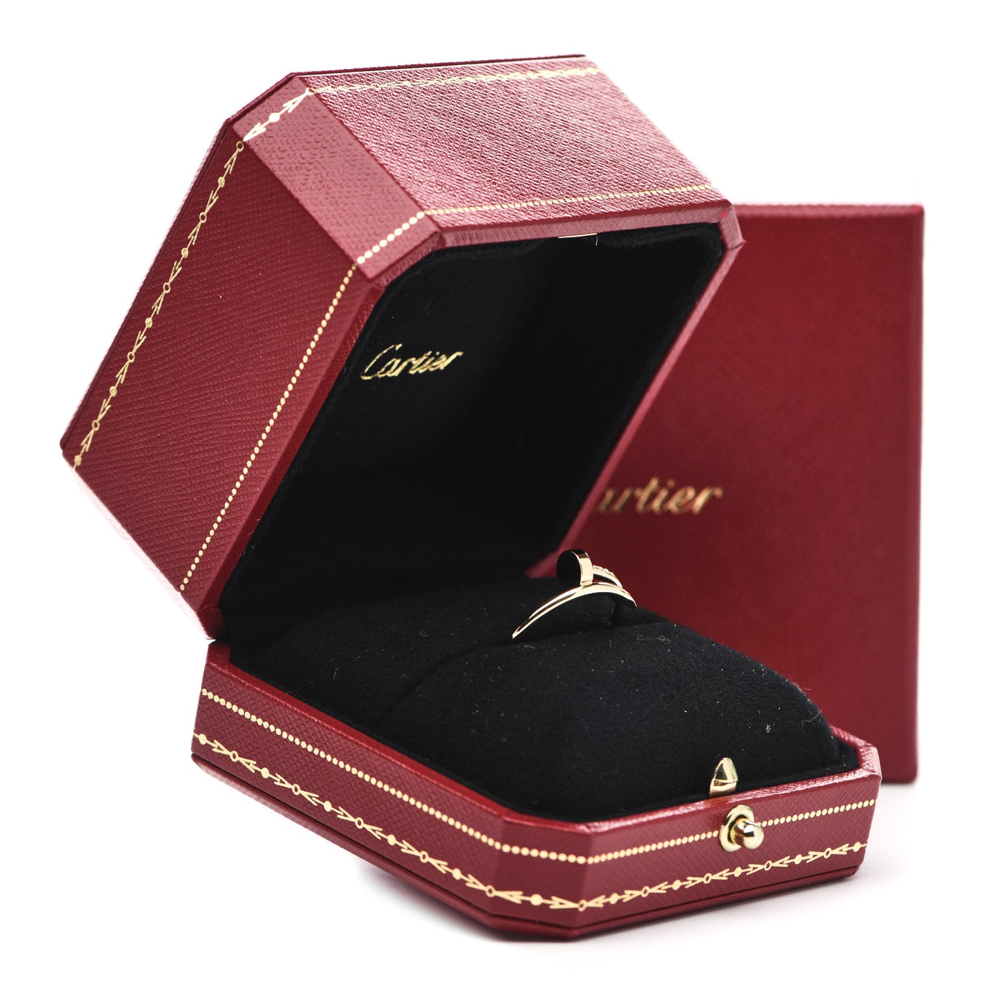 18K Yellow Gold Small Juste Un Clou Ring 56 7.5