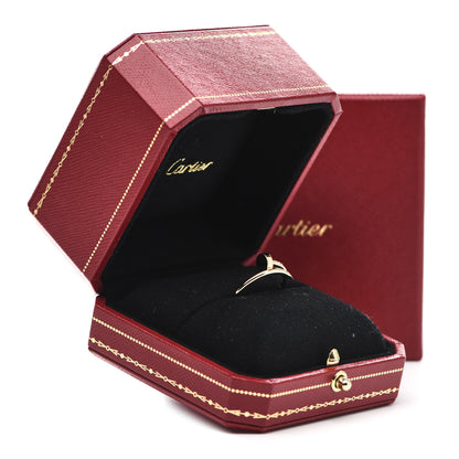 Cartier 18K Yellow Gold Small Juste Un Clou Ring 56 7.5 6 of 6
