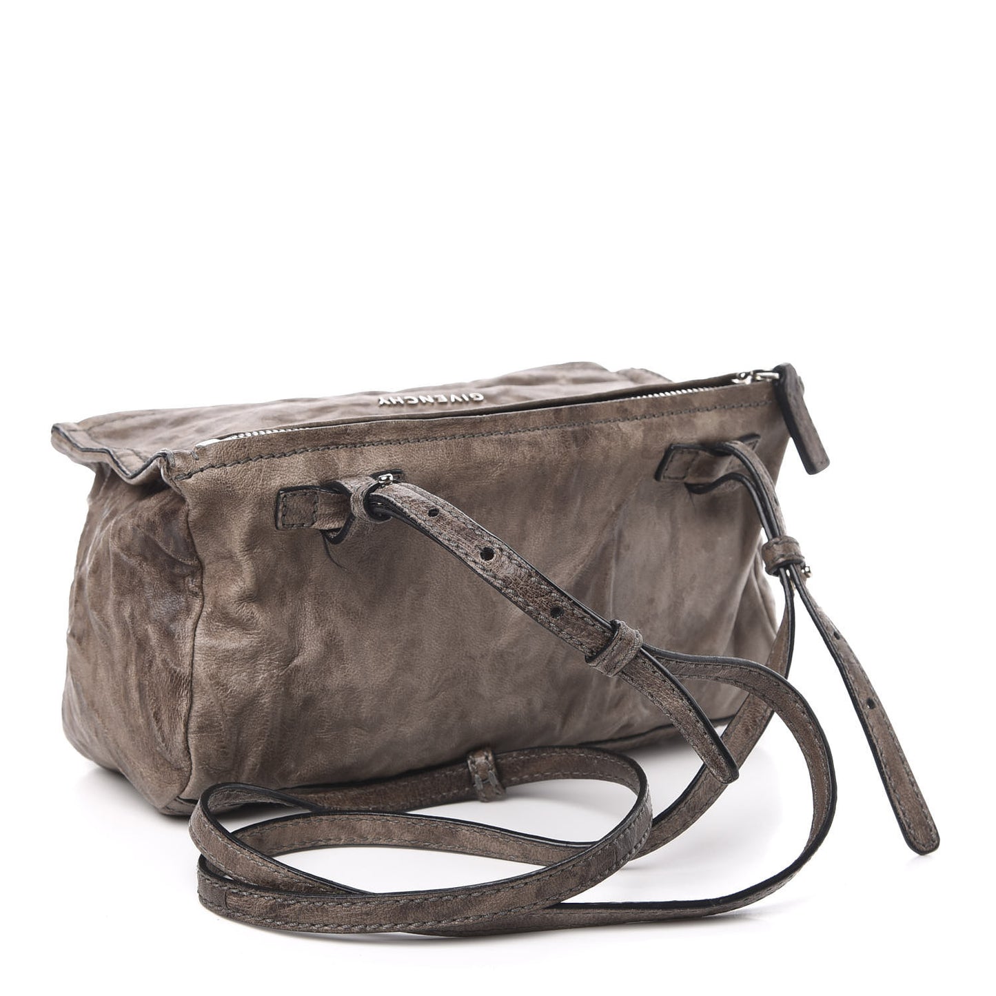 Tumbled Sheepskin Mini Pandora Charcoal