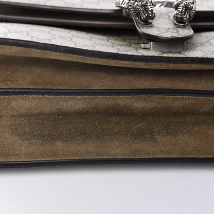 Gucci GG Supreme Monogram Medium Dionysus Shoulder Bag Taupe 10 of 13