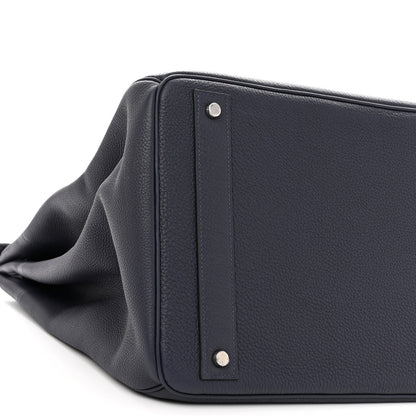 Hermes Togo HAC Birkin 40 Bleu Nuit 9 of 12