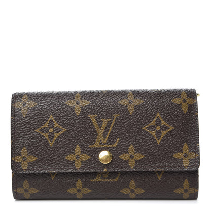 Louis Vuitton Monogram Porte-Monnaie Tresor Wallet 1 of 7