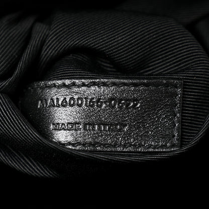 Saint Laurent Grain De Poudre Textured Mixed Matelasse Large Triquilt Monogram Satchel Black 7 of 10