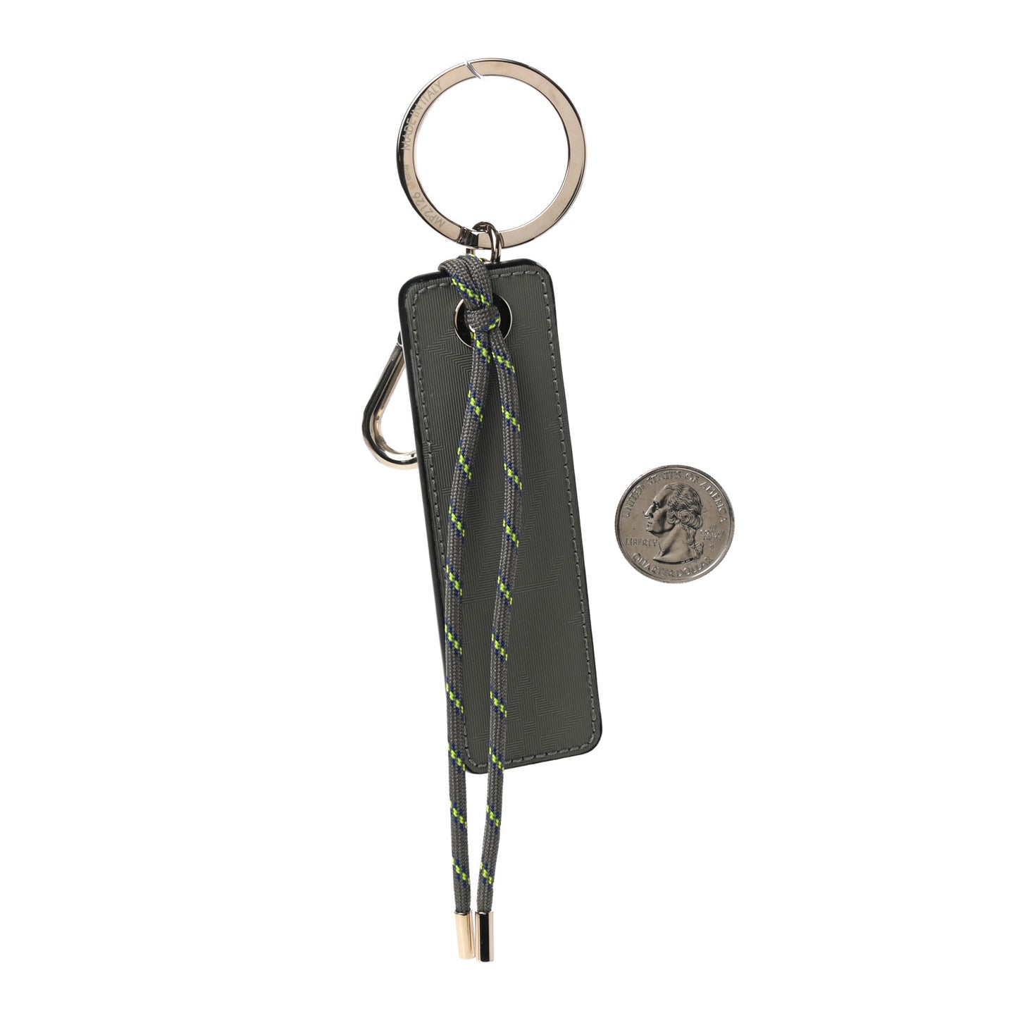 Monogram Titanium Fluo Tab Bag Charm Key Holder