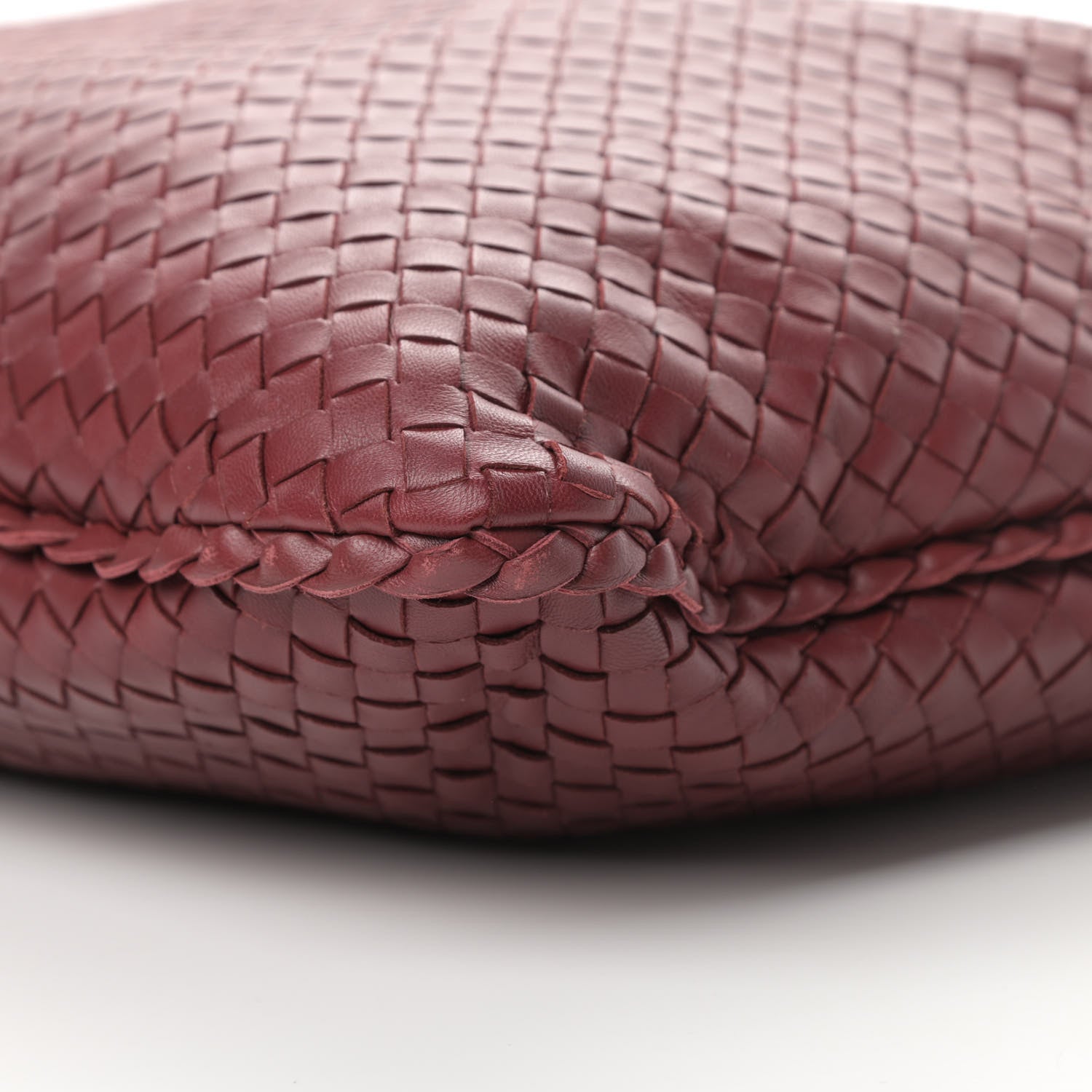 Bottega Veneta Nappa Intrecciato Maxi Veneta Hobo Vermillion 10 of 11