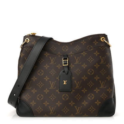 Louis Vuitton Monogram Odeon MM Black 1 of 10
