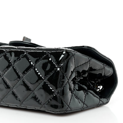 Chanel Patent Calfskin Quilted 2.55 Reissue Mini Flap So Black 10 of 10