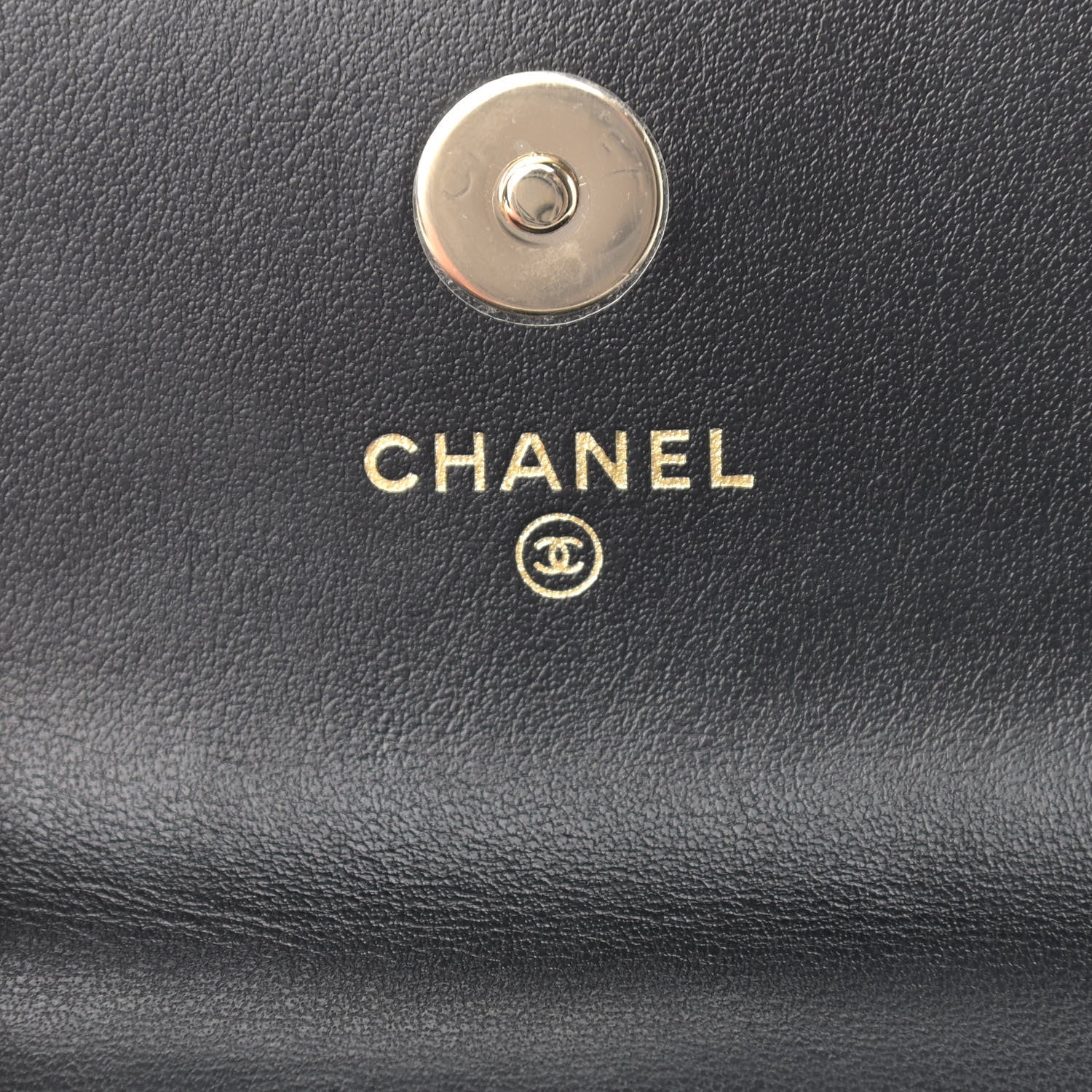 Chanel Calfskin Quilted Maxi Pearls Clutch With Chain Black 7 of 10