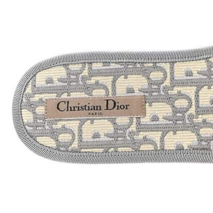 Christian Dior Velvet Oblique Chez Moi Sandal 41 Grey Stone 7 of 10