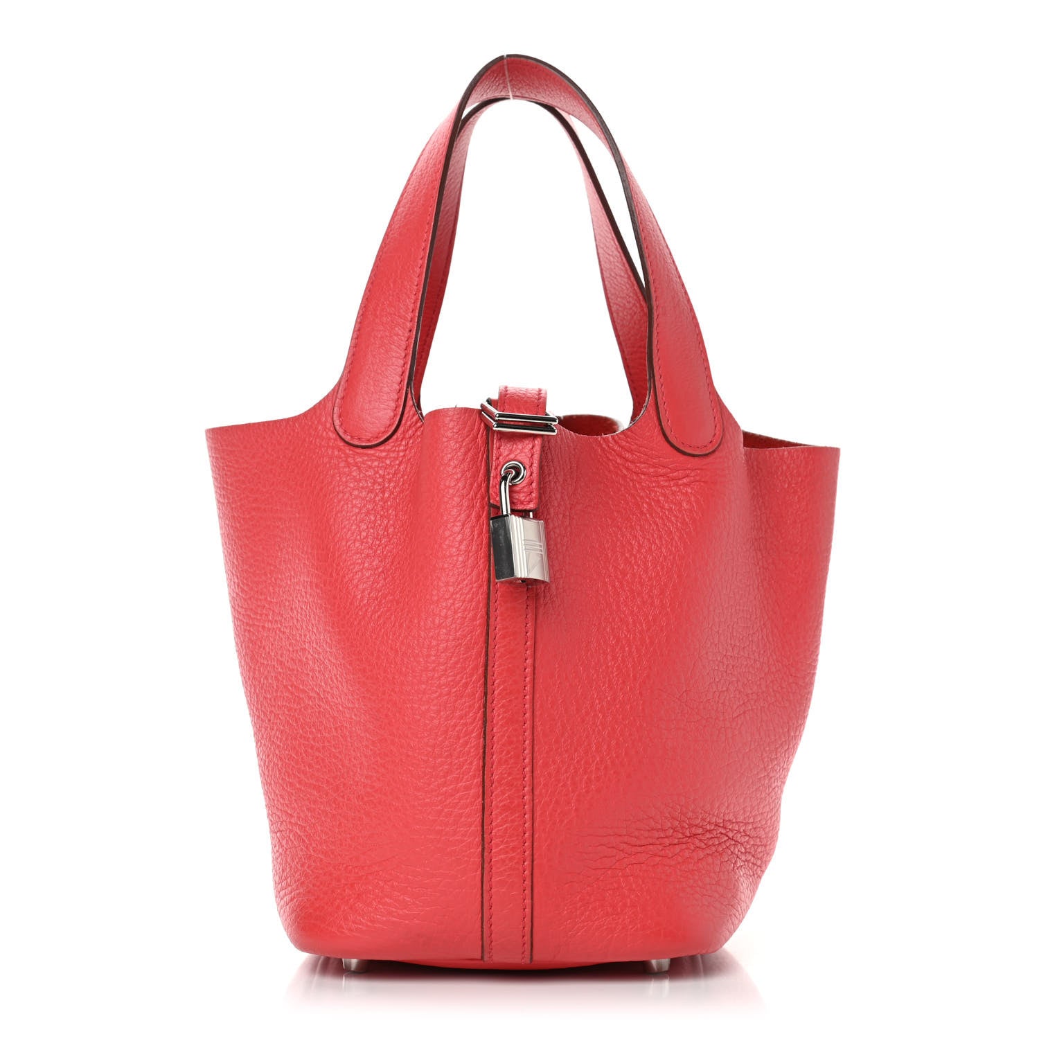 Hermes Taurillon Clemence Picotin Lock 18 PM Rose Jaipur 1 of 4