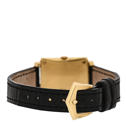 Patek Philippe 18K Yellow Gold Alligator 22mm Gondolo Quartz Watch 4824 3 of 5