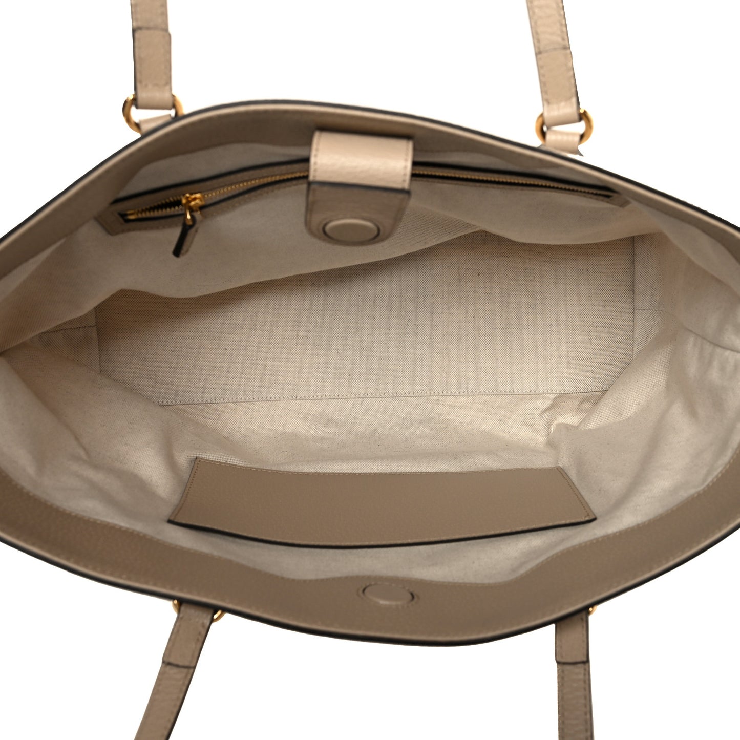 GG Supreme Monogram Textured Dollar Calfskin Web Medium Ophidia Shopping Tote Beige Mystic White Oatmeal