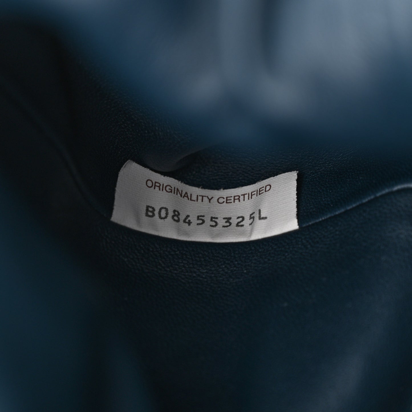 Nappa Maxi Intrecciato The Pouch Oversized Clutch Deep Blue