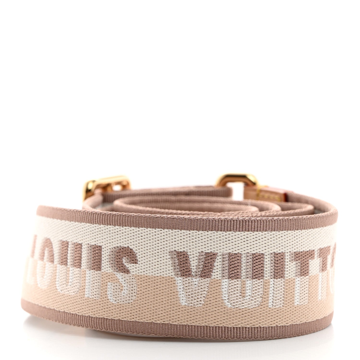 Louis Vuitton Jacquard Speedy Bandouliere 20 Shoulder Strap Beige 2 of 3
