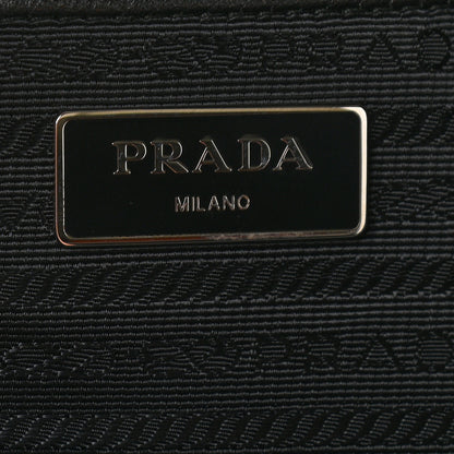 Prada Tessuto Nylon Saffiano Vela Messenger Bag Black 6 of 10