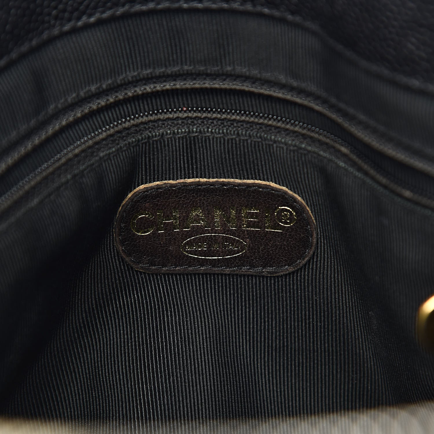 Chanel Caviar Quilted Flap Shoulder Bag Black 6 of 16