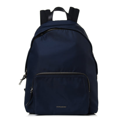 Burberry Nylon Abbeydale Simple Backpack Navy 1 of 11