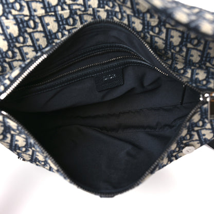 Christian Dior Oblique Mens Saddle Bag Blue 5 of 9