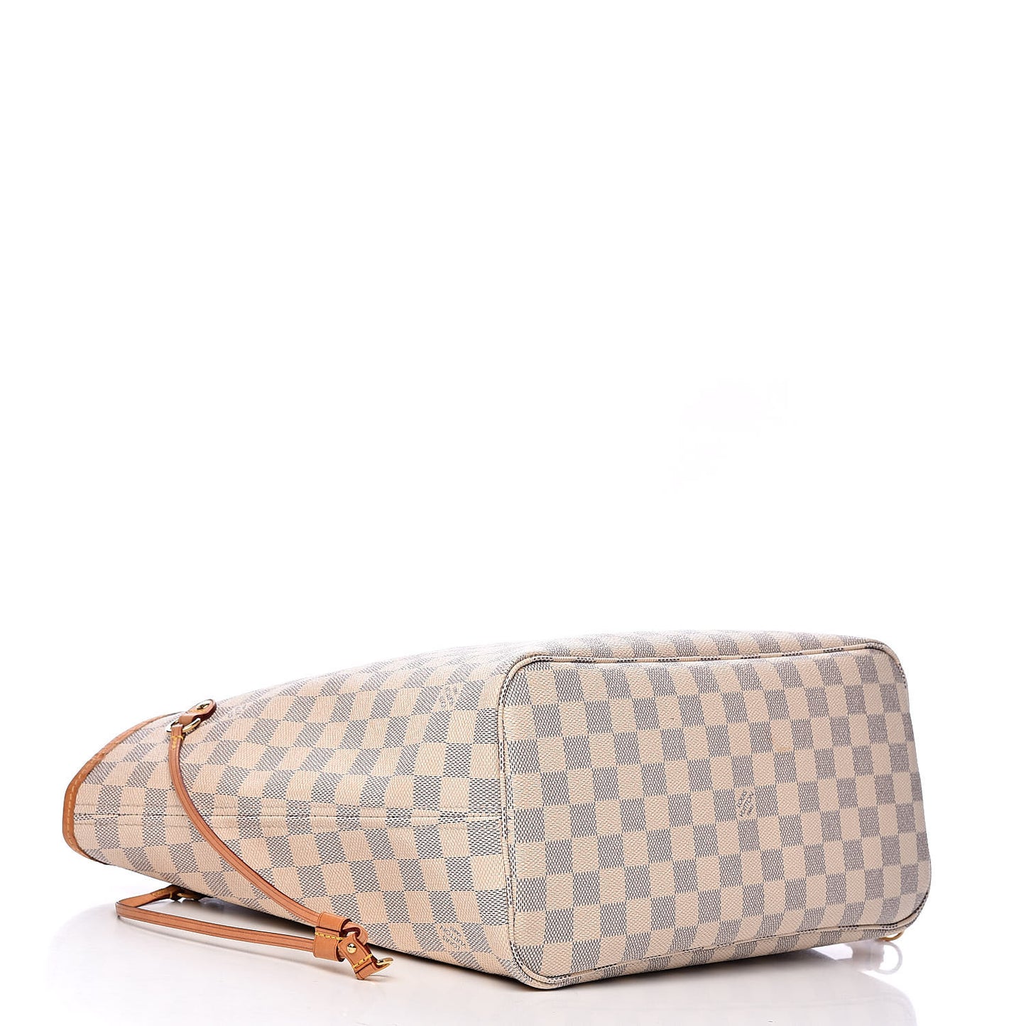 Damier Azur Neo Neverfull MM Rose Ballerine