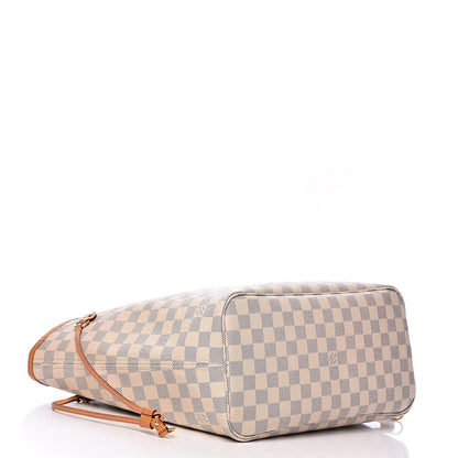 Louis Vuitton Damier Azur Neo Neverfull MM Rose Ballerine 4 of 17