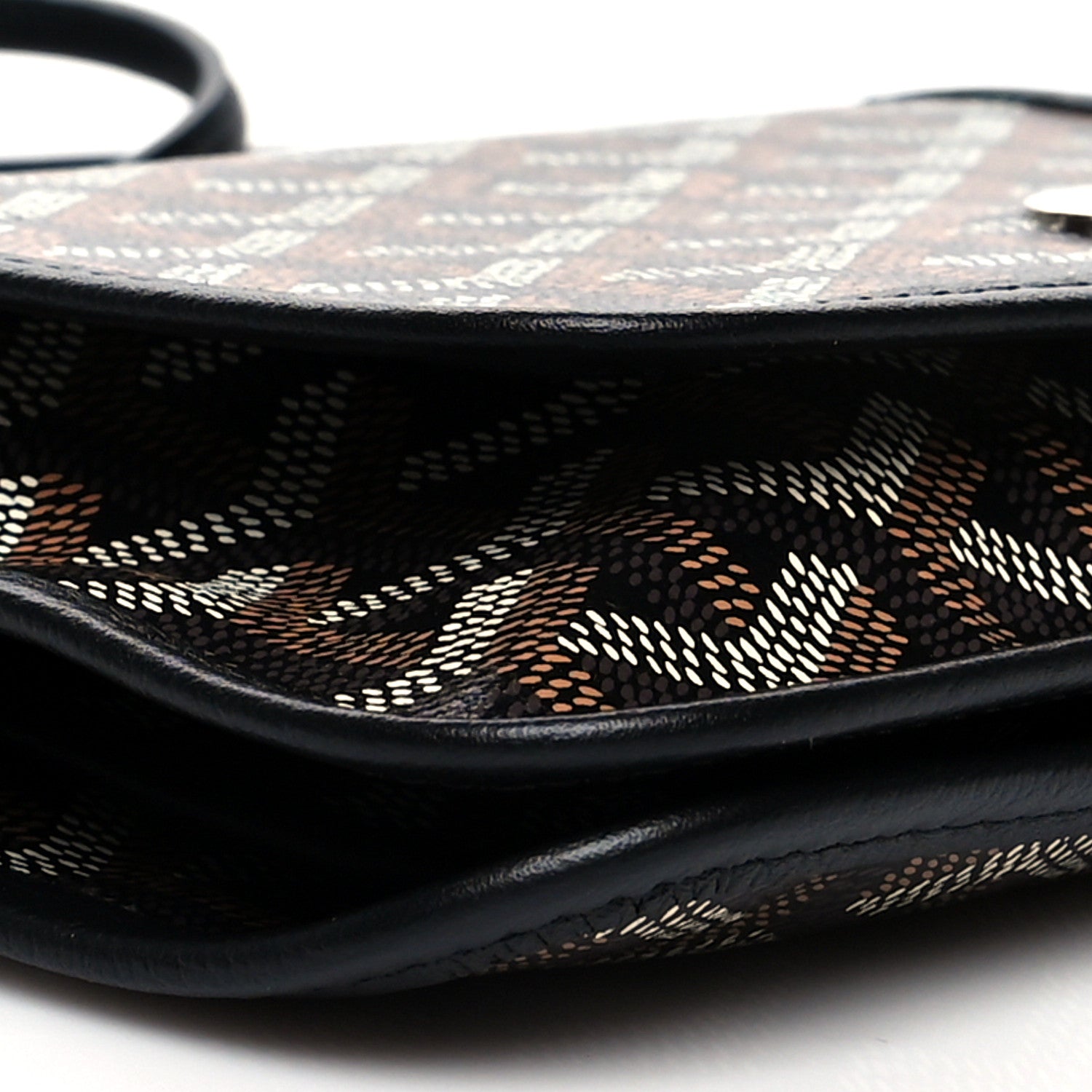 Goyard Goyardine Plumet Wallet Clutch Black 10 of 11