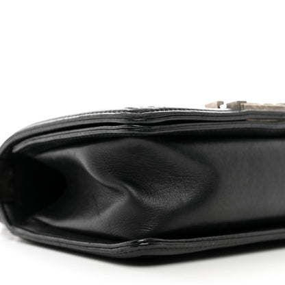 Chanel Calfskin Double Stitch Small Boy Flap Black 9 of 13