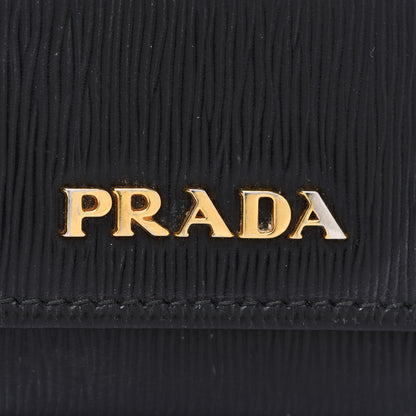 Prada Vitello Move 6 Key Holder Black Lacca 8 of 9